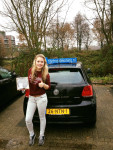 wiyanna van Setten, in 1x geslaagd 7-12-2015 